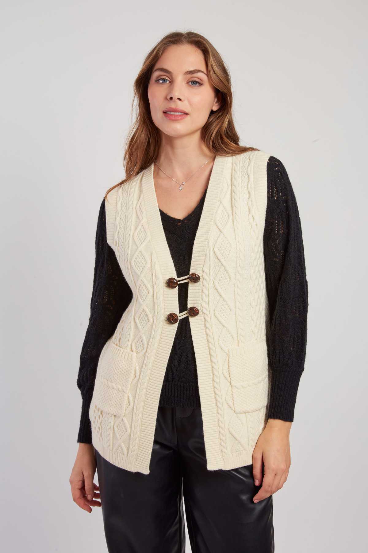 GILET MAILLE DARCY - René Derhy ref:A445022