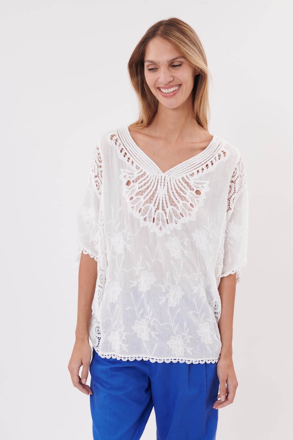 BLOUSE RAPHIA - René Derhy ref:P420010