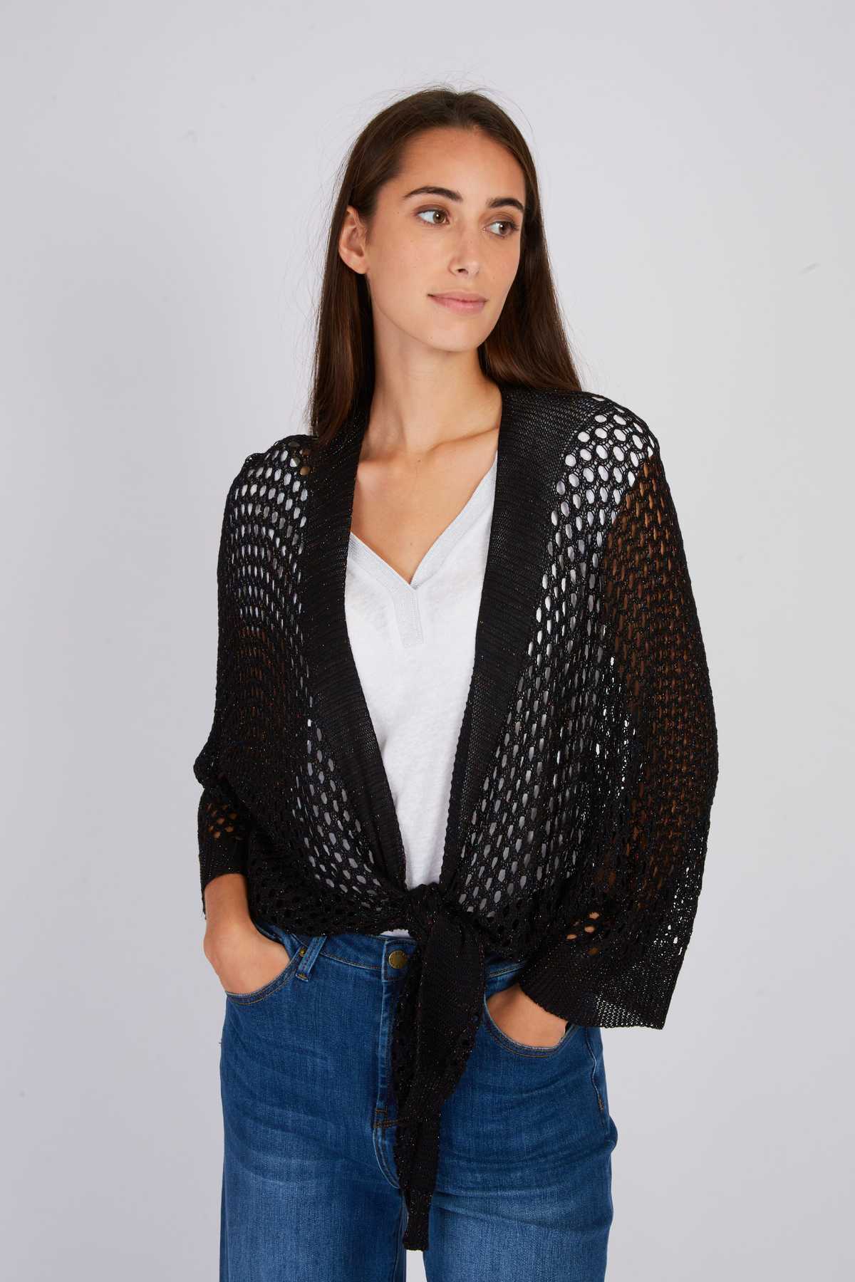 GILET MAILLE FORTUNE - René Derhy ref:P545019