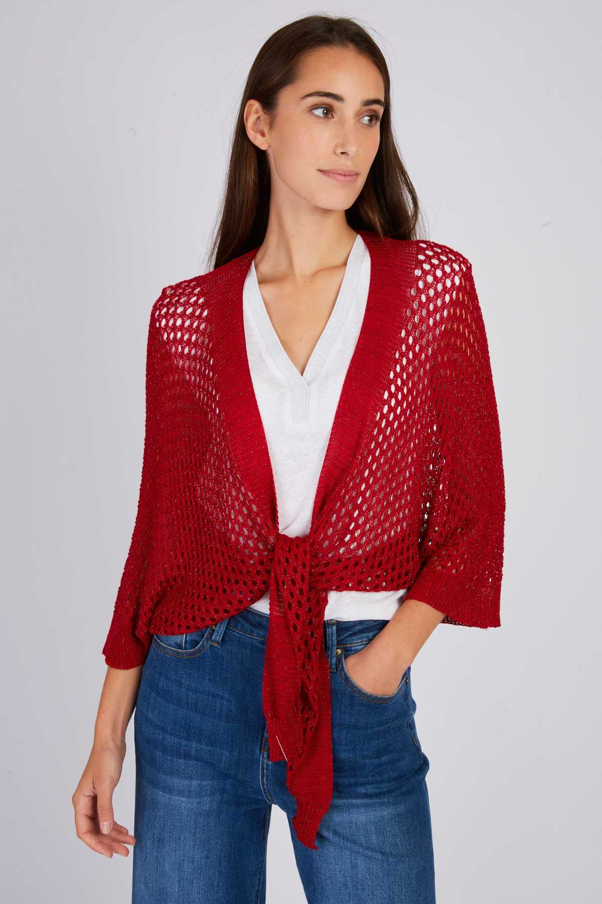 GILET MAILLE FORTUNE - René Derhy ref:P545019